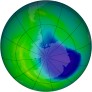 Antarctic Ozone 1992-10-29